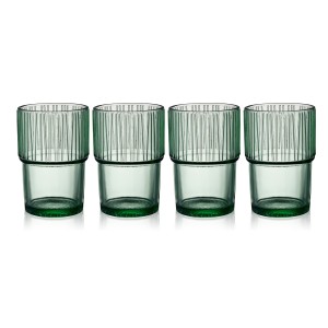 Szklanki Kusintha 4 szt. 380 ml Green 30676