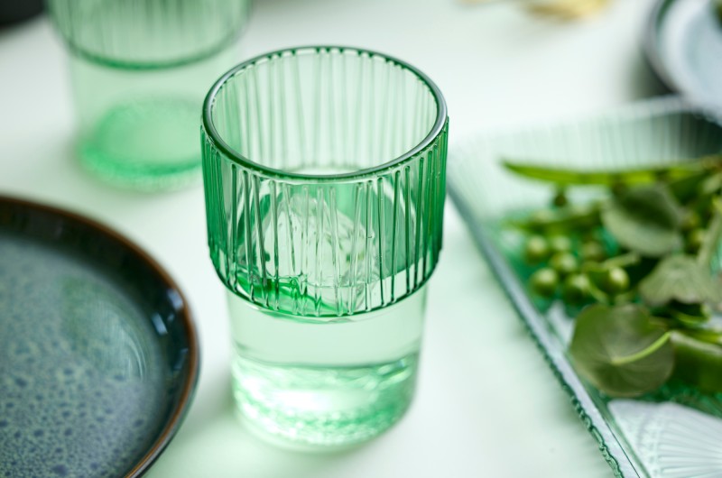 Szklanki Kusintha 4 szt. 380 ml Green 30676