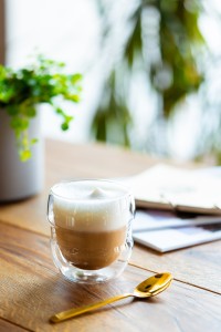 2 szklanki do espresso z podwójną ścianką 70 ml Sferico 7947