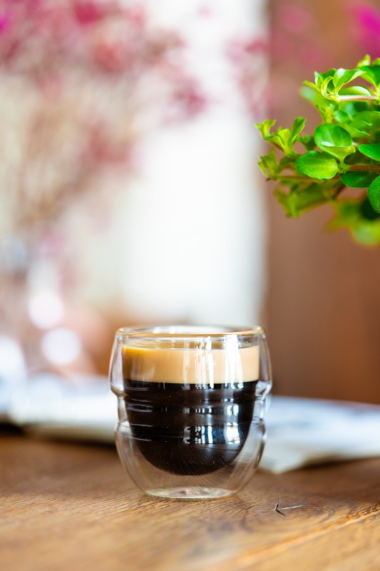 2 szklanki do espresso z podwójną ścianką 70 ml Sferico 7947