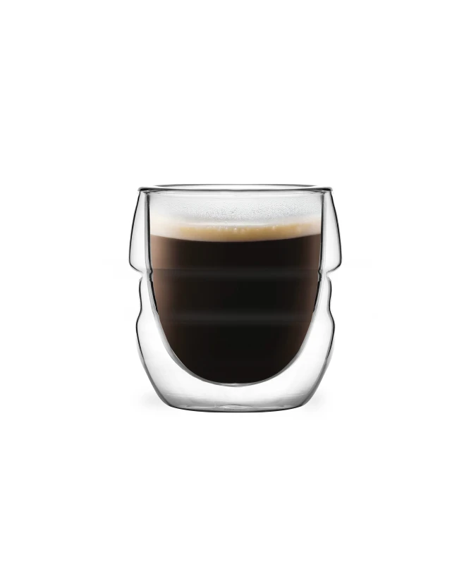 2 szklanki do espresso z podwójną ścianką 70 ml Sferico 7947