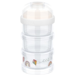 Pojemnik na mleko w proszku Mio 3-częściowy Sunshine &amp; Rainbow 108063565245