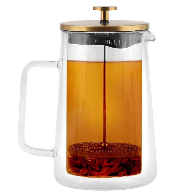 Zaparzacz do herbaty 1000 ml Diva złoty mat 29286