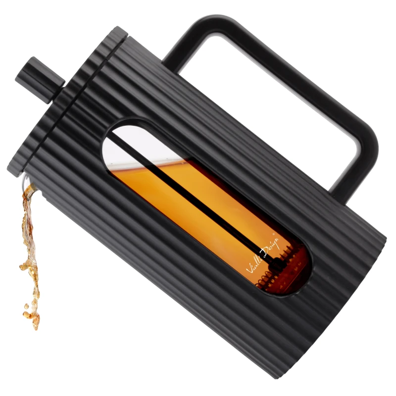 Zaparzacz do kawy i herbaty 1000 ml Livio czarny 0725