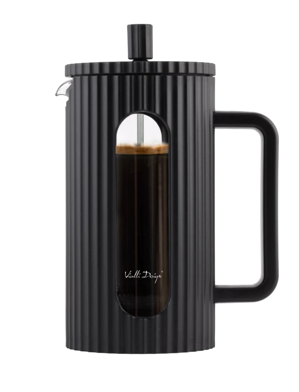Zaparzacz do kawy i herbaty 1000 ml Livio czarny 0725