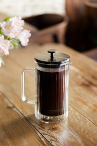 Zaparzacz do kawy i herbaty z podwójną ścianką 1000 ml Tulip grafitowy mat 0671