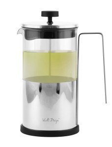 Zaparzacz do kawy i herbaty 1000 ml Diamante srebrny 0688