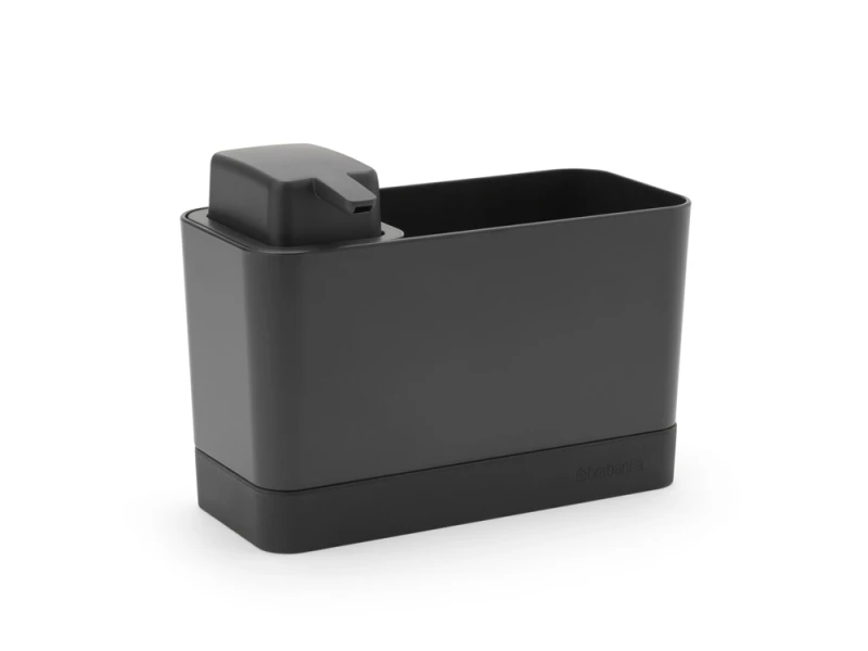 Zestaw organizer i dozownik do mydła SinkSide ciemnoszary 302602