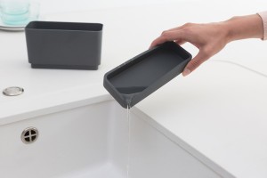 Organizer na zlew ciemnoszary 117503