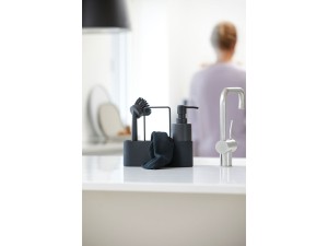 Organizer do zlewu 4el. Singles czarny 330446