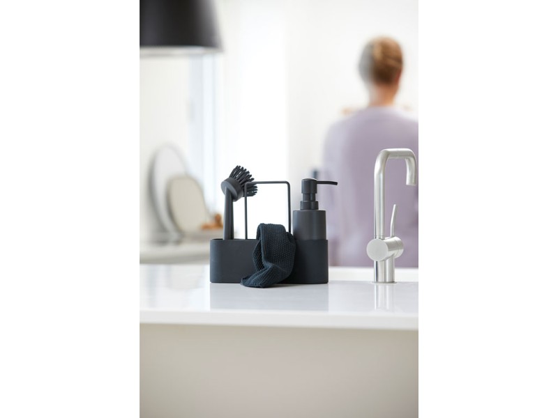 Organizer do zlewu 4el. Singles czarny 330446