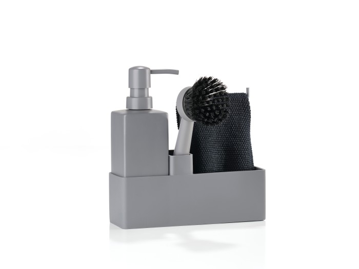 Organizer do zlewu Singles szary 15241