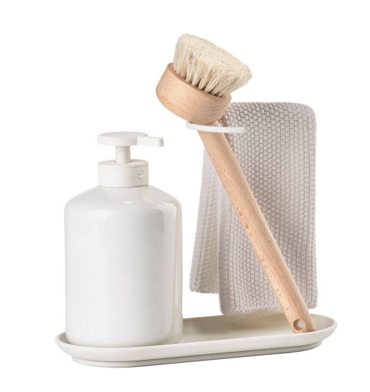 Organizer do zlewu 3 elementy Inu Off white 29720