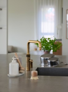 Organizer do zlewu 3 elementy Inu Off white 29720