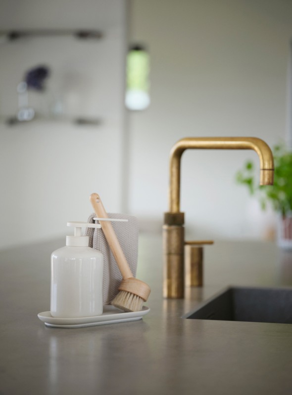 Organizer do zlewu 3 elementy Inu Off white 29720