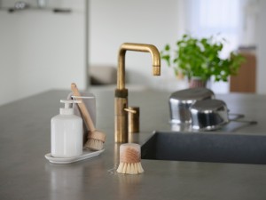 Organizer do zlewu 3 elementy Inu Off white 29720