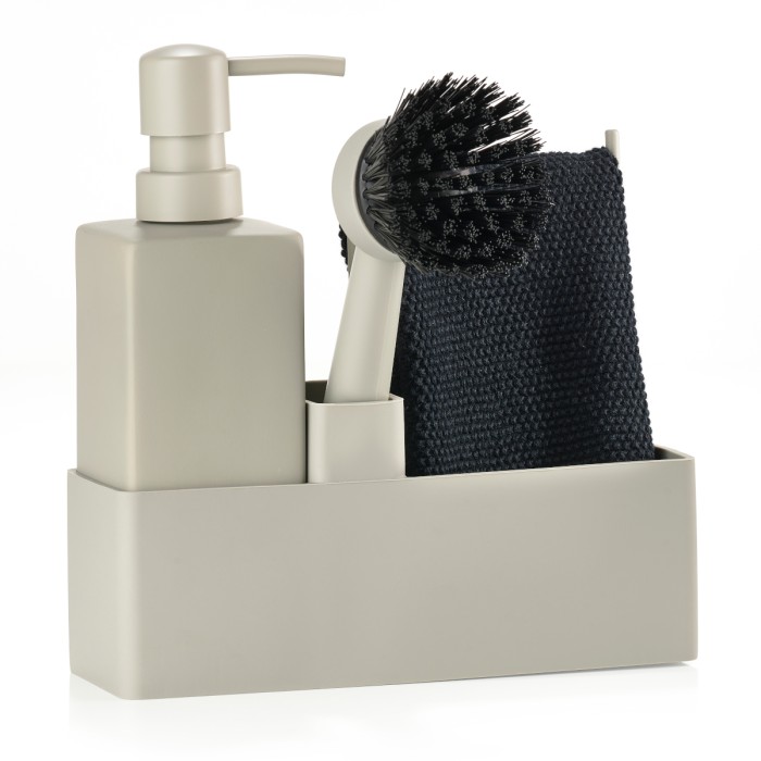 Organizer do zlewu ze ściereczką Singles Mud 15240