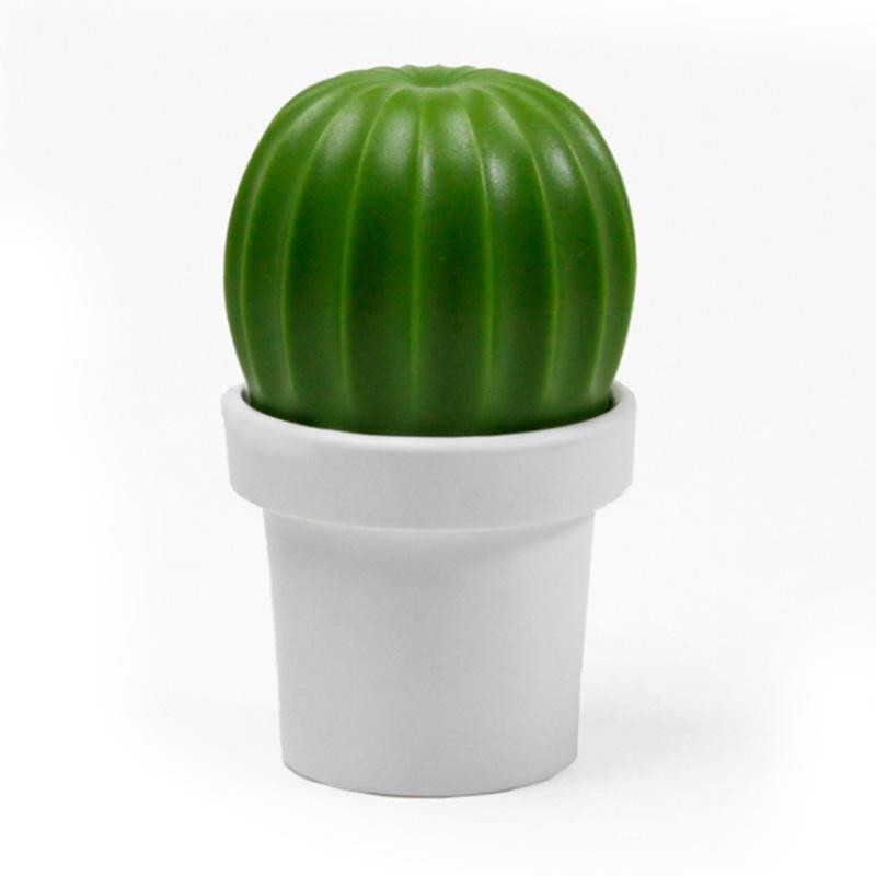 Młynek do soli i pieprzu Tasty Cactus biało-zielony
