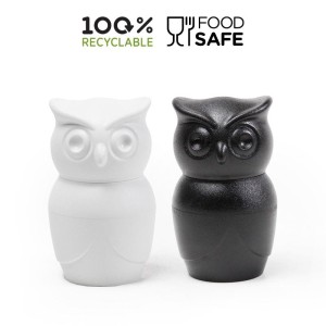Młynek do soli i pieprzu Tasty Owl biały 10251-W