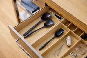 Łyżki kuchenne 3szt Carbon black 30130