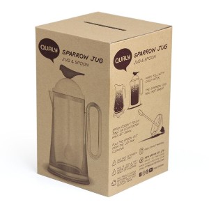 Dzbanek Sparrow 10301-WH-BK