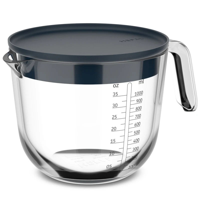 Dzbanek z miarką i pokrywką Chef It 1000 ml Navy 102311018100
