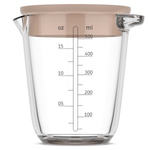 Dzbanek z miarką i pokrywką Chef It 500 ml Chalk 102310531500