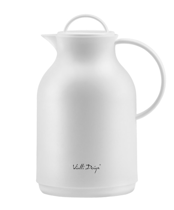 Termos z wkładem szklanym 1L AMO biały 27763