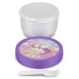 Fruit Box pudełko na owoce Campus 300 ml Unicorn Glow 107430065411