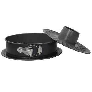 Forma z dwoma spodami okrągła 28cm Premium szara YB44465PRBAA
