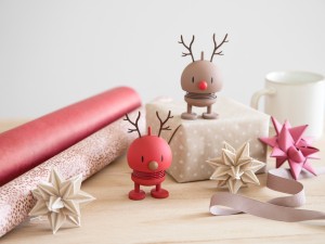 Figurka Hoptimist Reindeer Bumble S wiśniowy 26169