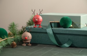 Figurka Hoptimist Reindeer Bumble S wiśniowy 26169