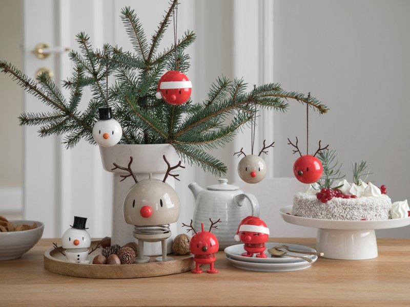 Figurka Hoptimist Reindeer Bumble S czerwony 26277