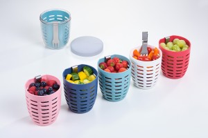 Fruit &amp; Veggie Pot Ellipse Nordic Blue 107655013800