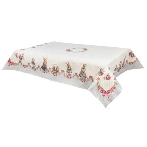 Limaso, obrus z tkaniny gobelinowej(tkany maszynowo) - OVAL 1292GR-240, 137x240 cm