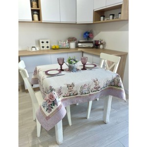 Limaso, obrus z tkaniny gobelinowej(tkany maszynowo) - G-35244-180 137x180 cm