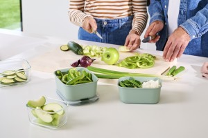 Zestaw trzech pojemników EasyClip 2.0 2x700ml + 1500ml Black