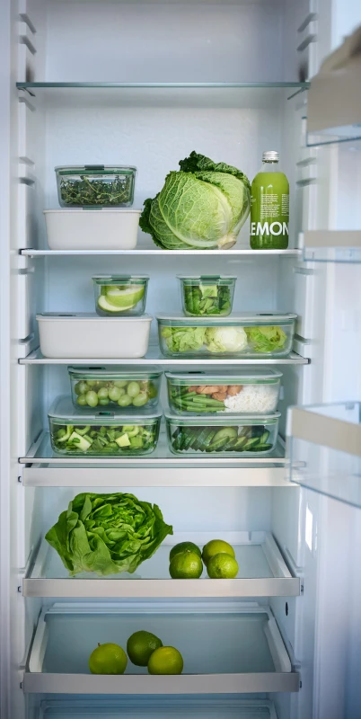 Zestaw trzech pojemników EasyClip 2.0 2x700ml + 1500ml Black