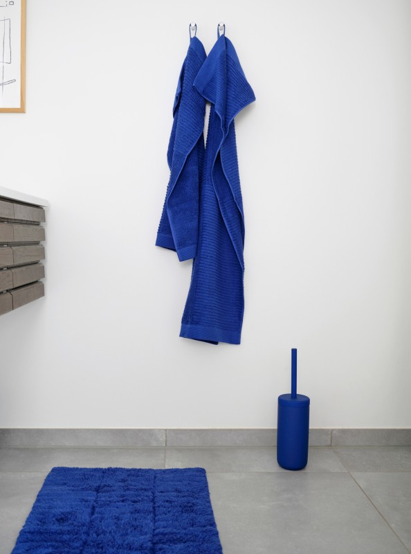 Dywanik łazienkowy 50 x 80 cm Tiles Indigo Blue 31574