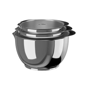 Zestaw misek kuchennych 3szt Steel 23921
