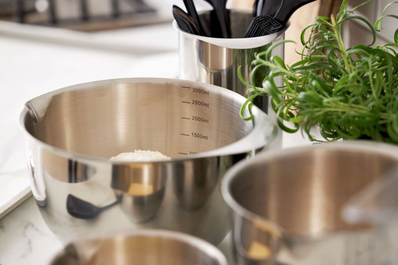 Zestaw misek kuchennych 3szt Steel 23921