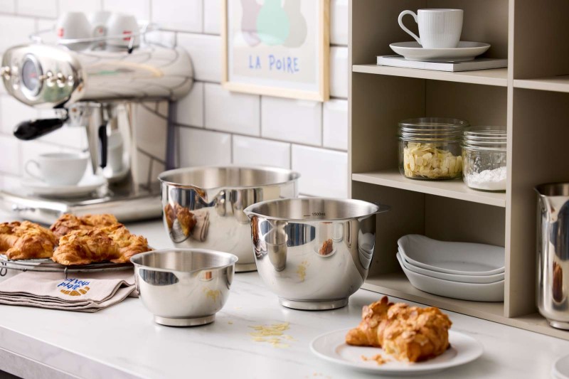 Zestaw misek kuchennych 3szt Steel 23921