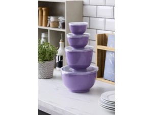 Zestaw misek 8 elementów New Margarethe Lavender 29967