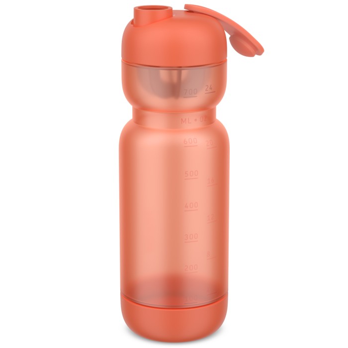 Shaker sportowy Active 800 ml Peach Orange 103006073900
