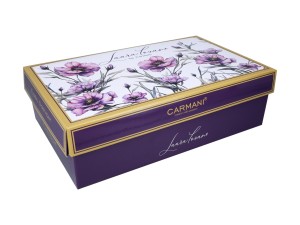 Carmani, filiżanka 220ml + spodek -LAURA LOZANO/Lady`s Floral Symphony