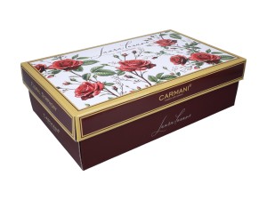 Carmani, filiżanka 220ml + spodek -LAURA LOZANO/Lady`s Floral Symphony