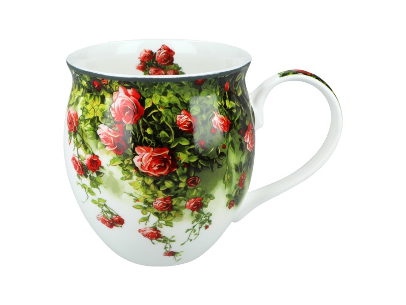 Carmani, porcelanowy kubek-nocniczek 430ml  - LAURA LOZANO/ Pnącza