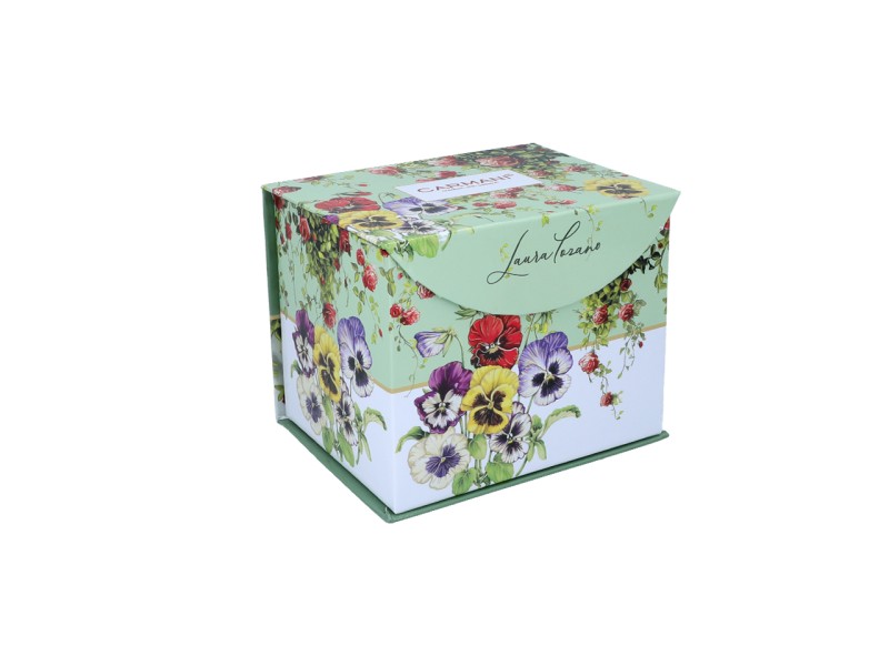 Carmani, porcelanowy kubek-nocniczek 430ml  - LAURA LOZANO/ Pnącza