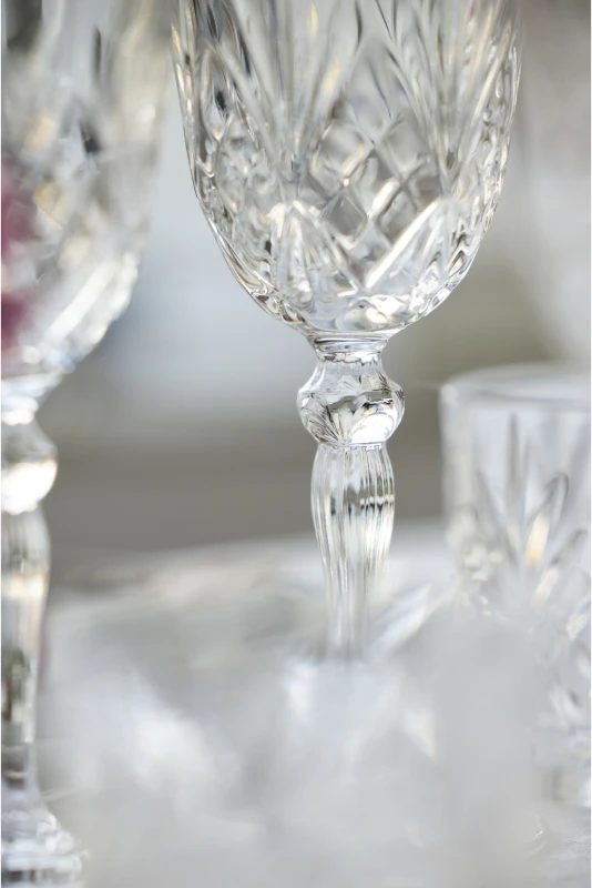 Kieliszki do białego wina z kryształowego szkła Melodia 210 ml  4 sztuki 916099