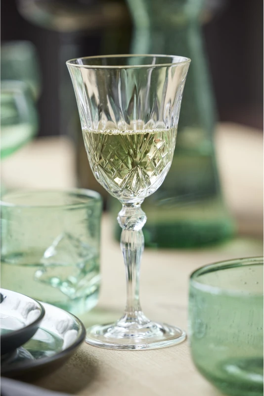 Kieliszki do białego wina z kryształowego szkła Melodia 210 ml  4 sztuki 916099